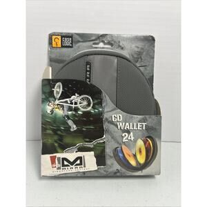 Vintage Case Logic Dave Mirra Zippered 24 CD Case/Wallet BMX NIB